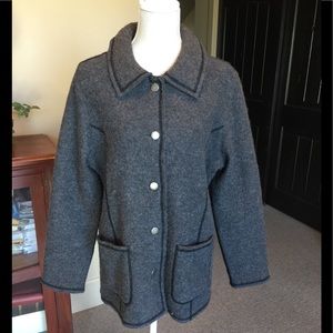 Sarah spencer wool coat